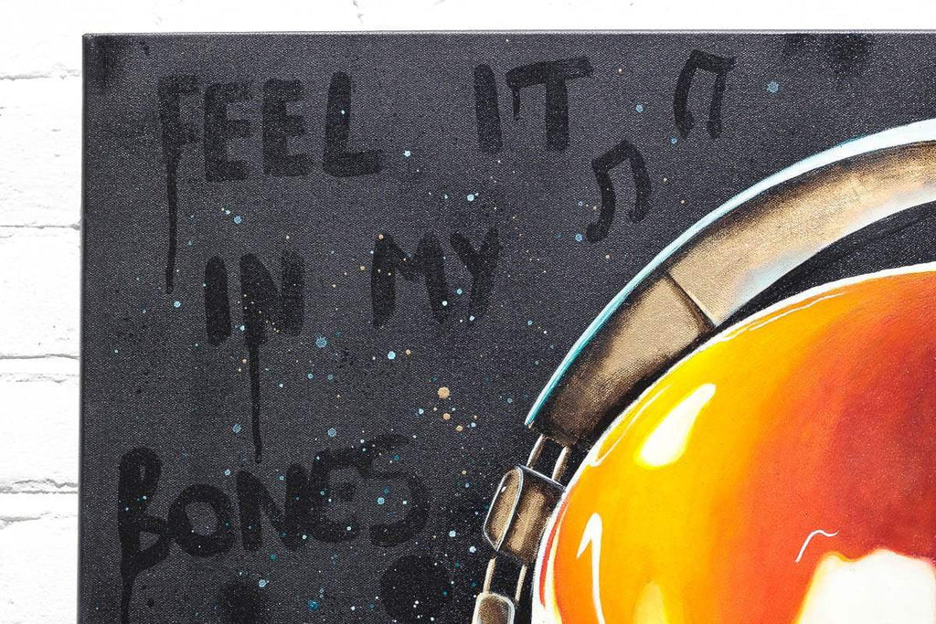 Feel It In My Bones - Original - SOLD by artist Becky Smith - Wyecliffe Galleries