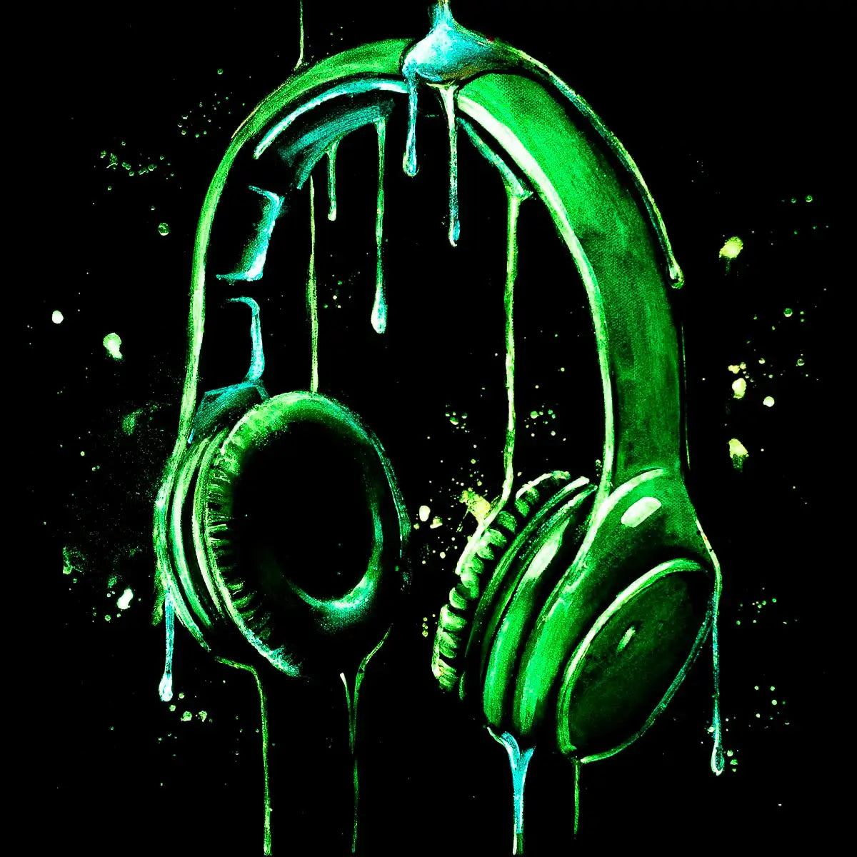 Feel The Music - Original - SOLD by artist Becky Smith - Wyecliffe Galleries