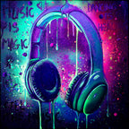 Feel The Music - Original - SOLD by artist Becky Smith - Wyecliffe Galleries