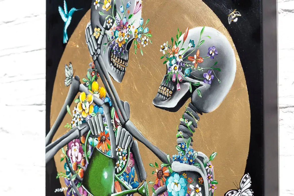 Find Someone Who Grows Flowers in the Darkest Part of You - SOLD by artist Becky Smith - Wyecliffe Galleries