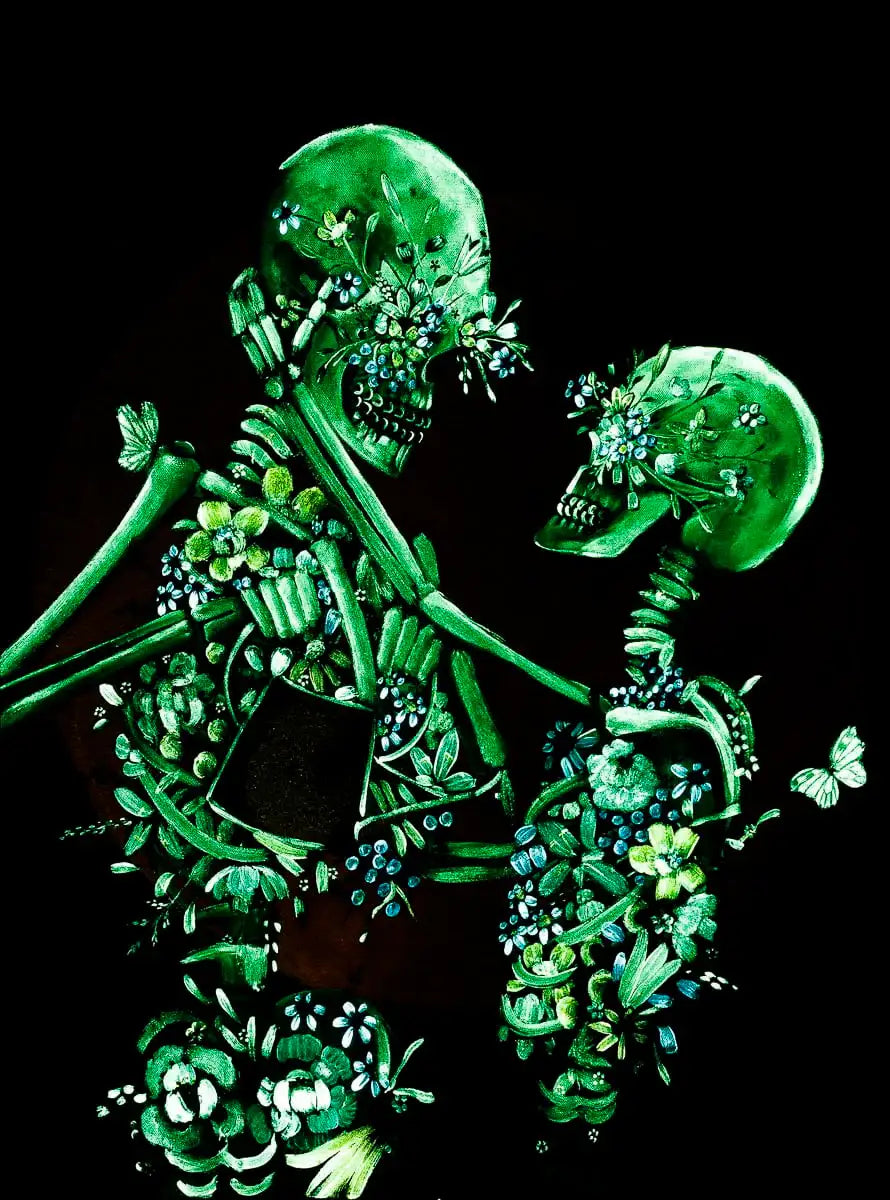 Find Someone Who Grows Flowers in the Darkest Part of You - SOLD by artist Becky Smith - Wyecliffe Galleries