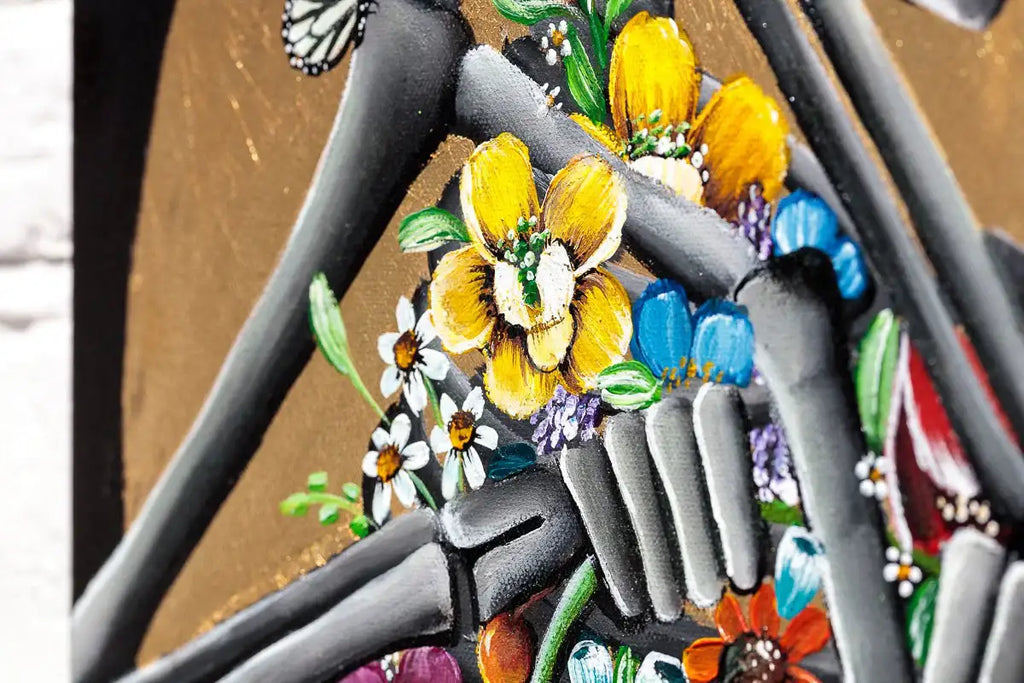 Find Someone Who Grows Flowers in the Darkest Part of You - SOLD by artist Becky Smith - Wyecliffe Galleries