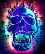 Fire In My Soul - Original - SOLD by artist Becky Smith - Wyecliffe Galleries