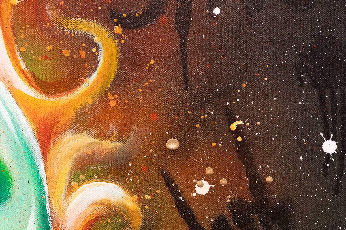 Fire In My Soul - Original - SOLD by artist Becky Smith - Wyecliffe Galleries