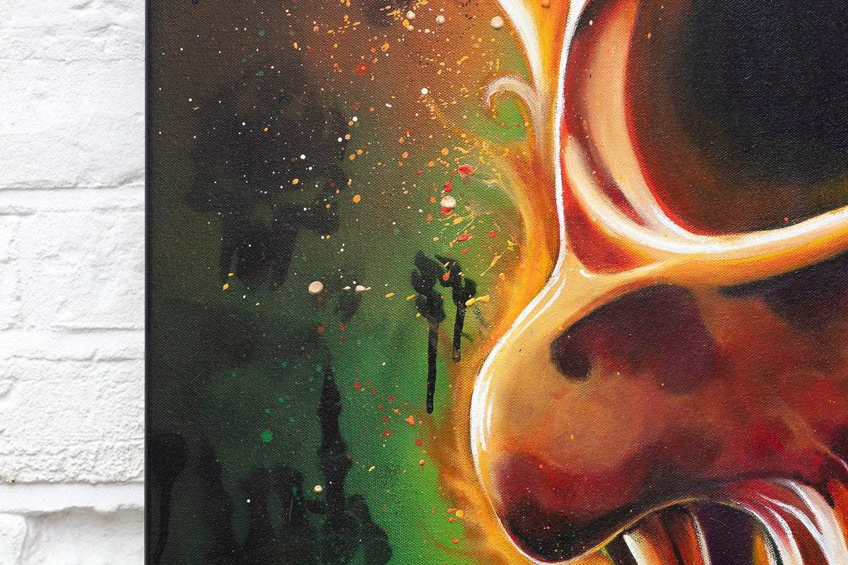 Fire In My Soul - Original - SOLD by artist Becky Smith - Wyecliffe Galleries