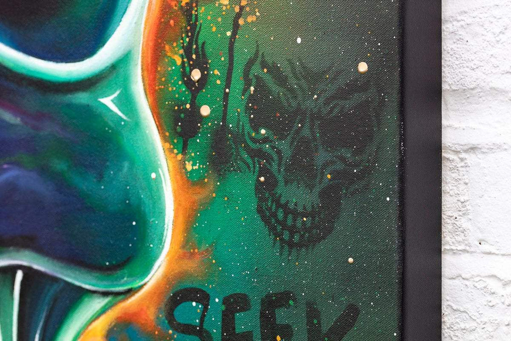 Fire In My Soul - Original - SOLD by artist Becky Smith - Wyecliffe Galleries