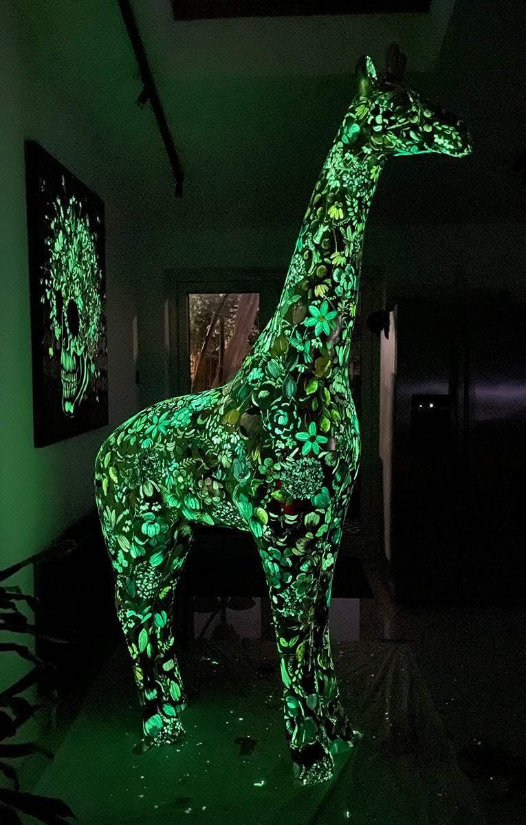 Fleur - Original - SOLD by artist Becky Smith - Wyecliffe Galleries