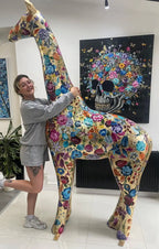 Fleur - Original - SOLD by artist Becky Smith - Wyecliffe Galleries