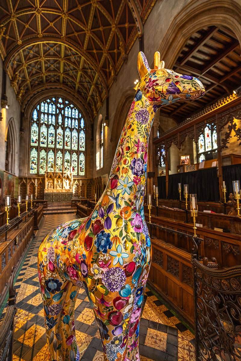 Fleur - Original - SOLD by artist Becky Smith - Wyecliffe Galleries