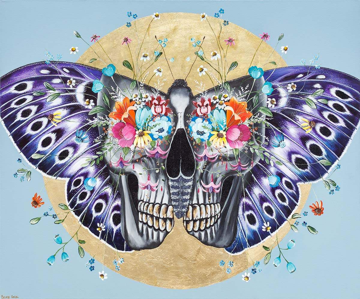 Flourishing Life - Original - SOLD by artist Becky Smith - Wyecliffe Galleries