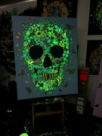 Flowers For Thought - Original - SOLD by artist Becky Smith - Wyecliffe Galleries