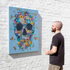 Flowers For Thought - Original - SOLD by artist Becky Smith - Wyecliffe Galleries