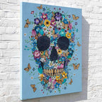 Flowers For Thought - Original - SOLD by artist Becky Smith - Wyecliffe Galleries