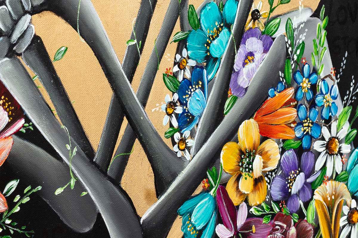 Forever In My Heart - Original - SOLD by artist Becky Smith - Wyecliffe Galleries