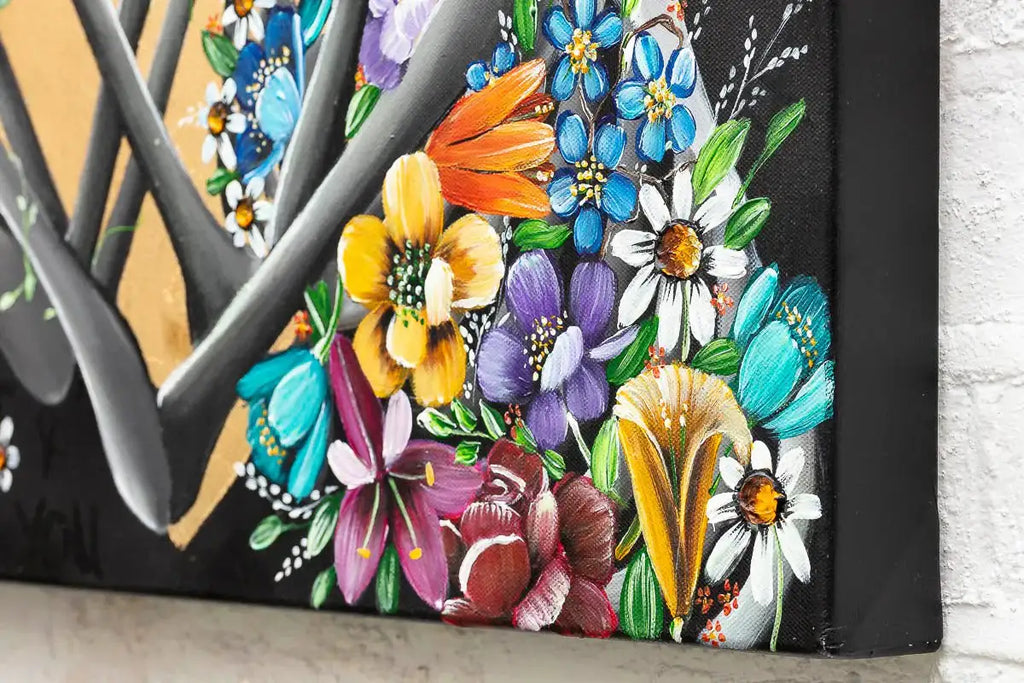 Forever In My Heart - Original - SOLD by artist Becky Smith - Wyecliffe Galleries