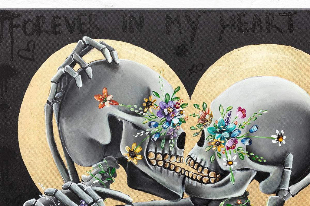 Forever In My Heart - Original - SOLD by artist Becky Smith - Wyecliffe Galleries