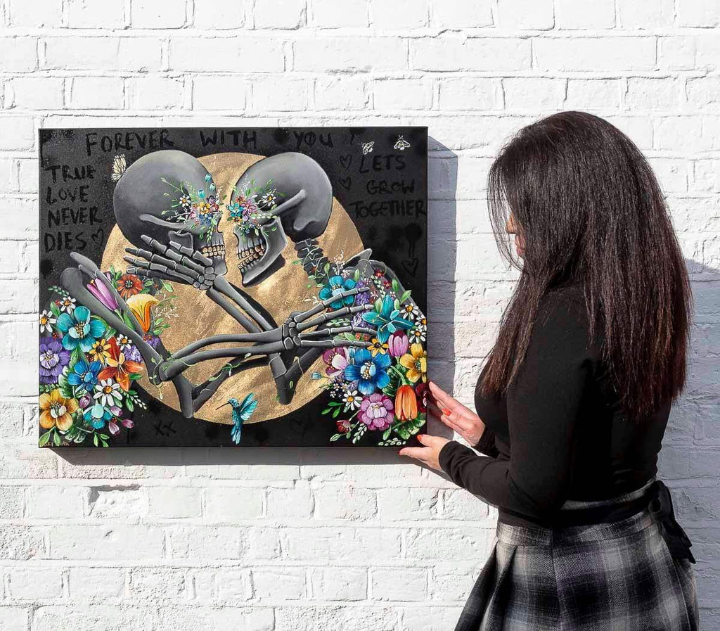 Forever With You - Original - SOLD by artist Becky Smith - Wyecliffe Galleries