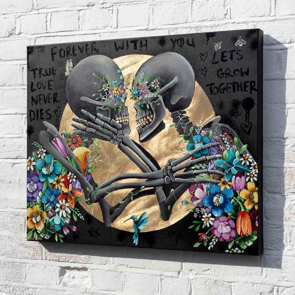 Forever With You - Original - SOLD by artist Becky Smith - Wyecliffe Galleries