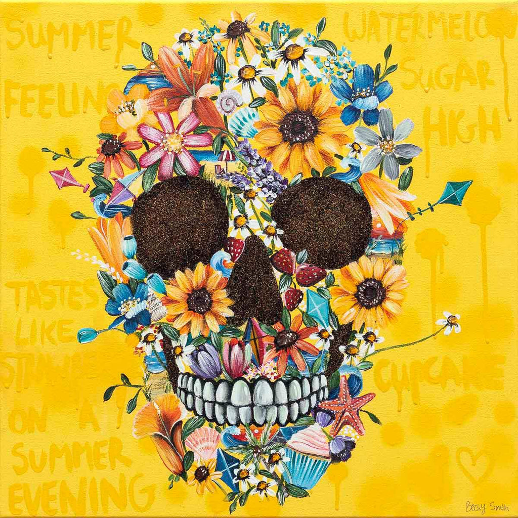 Four Seasons - Set - Original - SOLD by artist Becky Smith - Wyecliffe Galleries