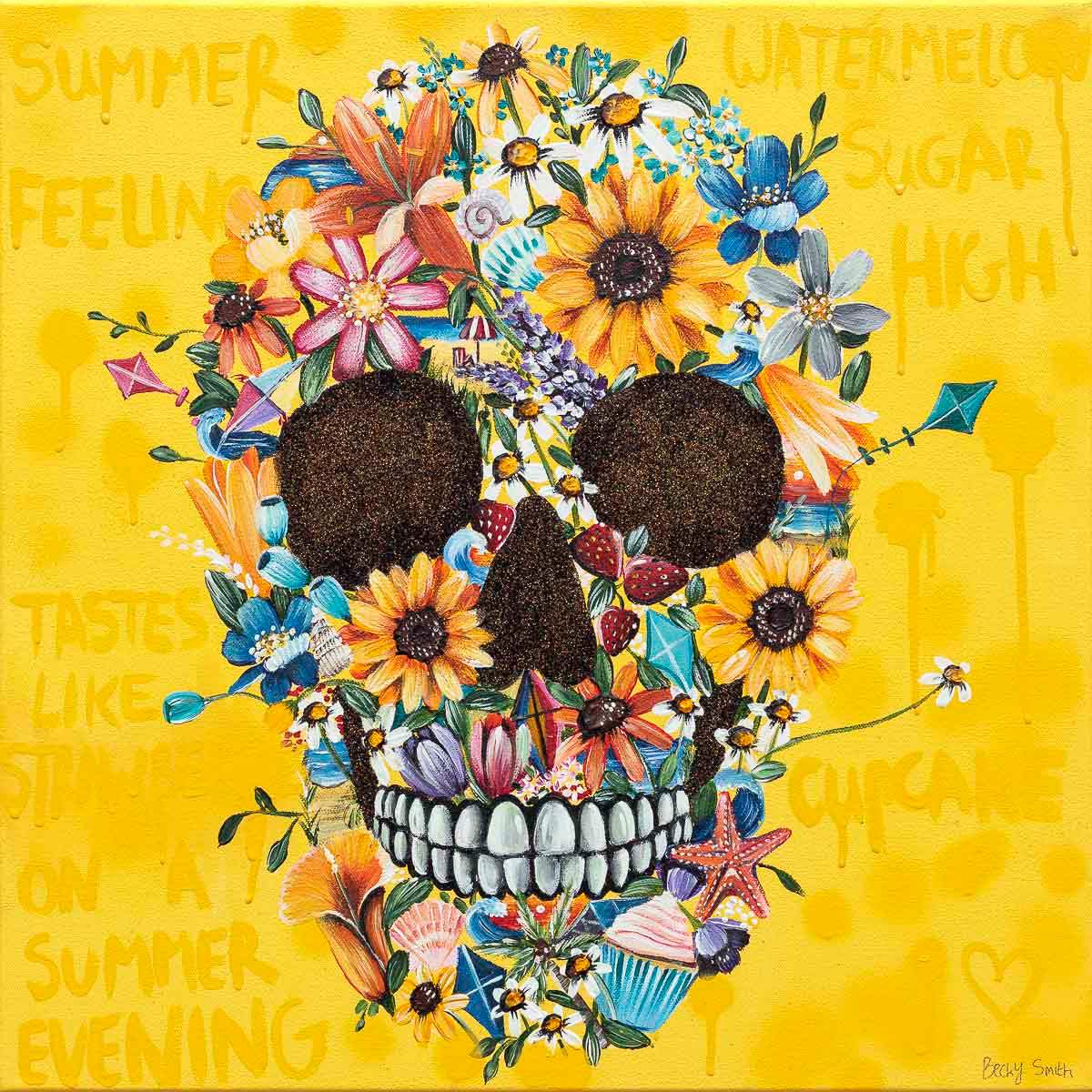 Four Seasons - Set - Original - SOLD by artist Becky Smith - Wyecliffe Galleries