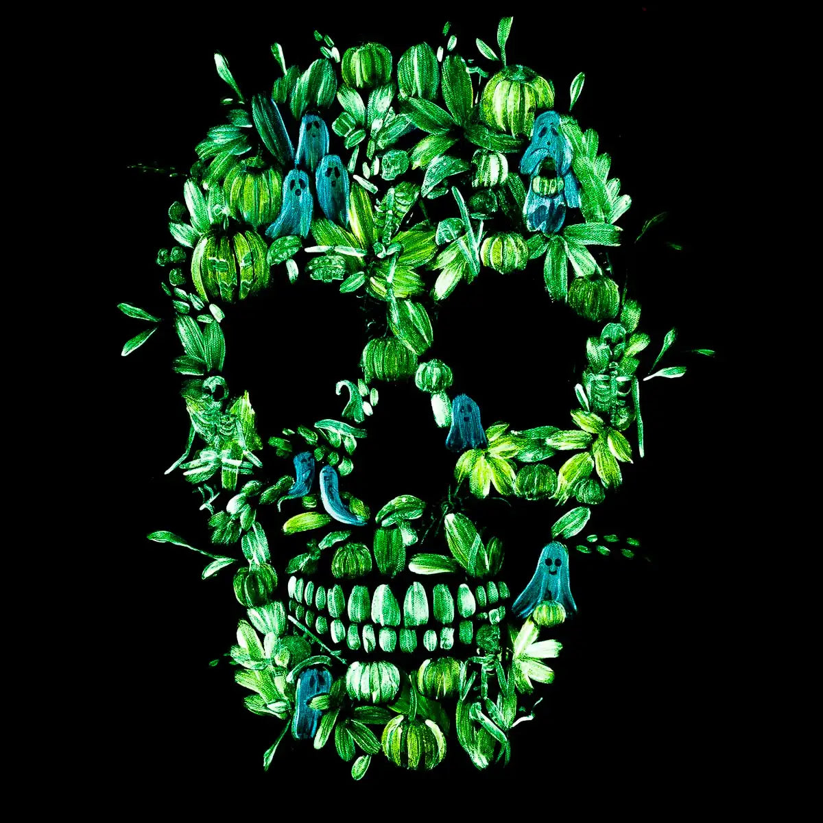 Four Seasons - Set - Original - SOLD by artist Becky Smith - Wyecliffe Galleries