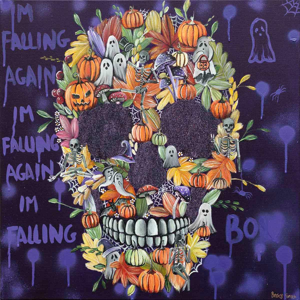 Four Seasons - Set - Original - SOLD by artist Becky Smith - Wyecliffe Galleries