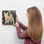 Frenchie Love - Original - SOLD by artist Becky Smith - Wyecliffe Galleries