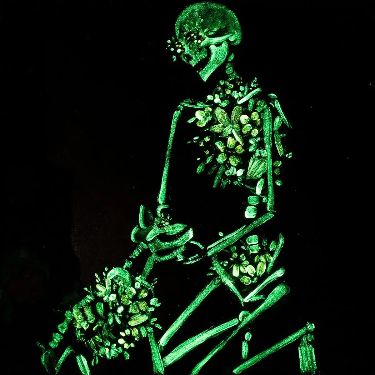 Frenchie Love - Original - SOLD by artist Becky Smith - Wyecliffe Galleries