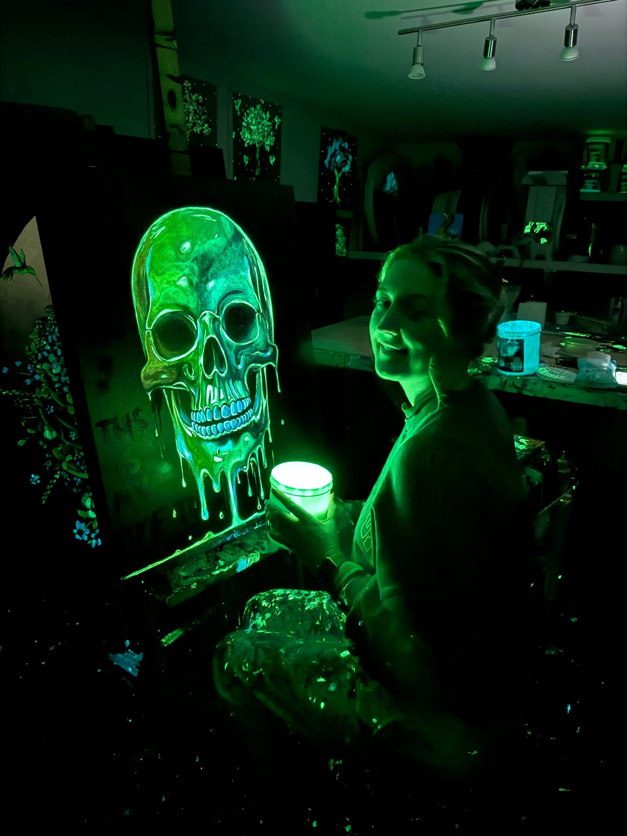 Full Of Magic - Original - SOLD by artist Becky Smith - Wyecliffe Galleries