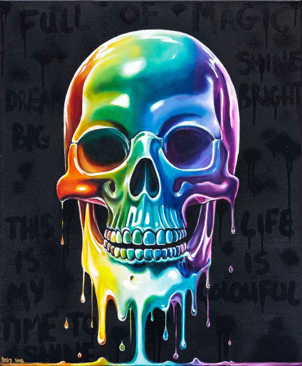 Full Of Magic - Original - SOLD by artist Becky Smith - Wyecliffe Galleries