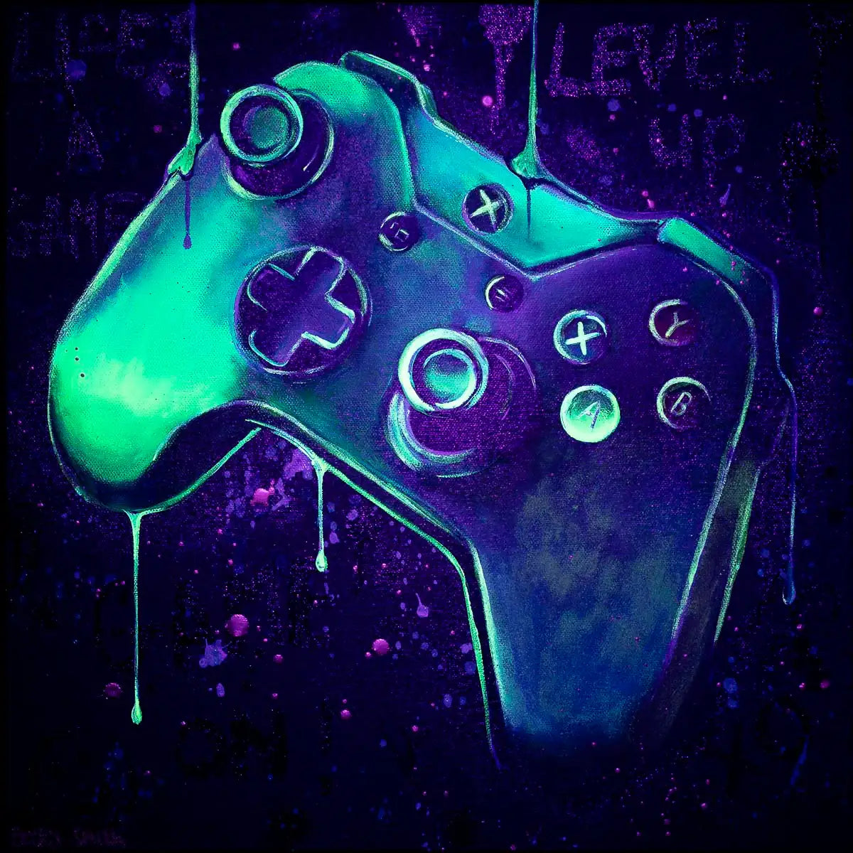 Game On! - Original - SOLD by artist Becky Smith - Wyecliffe Galleries