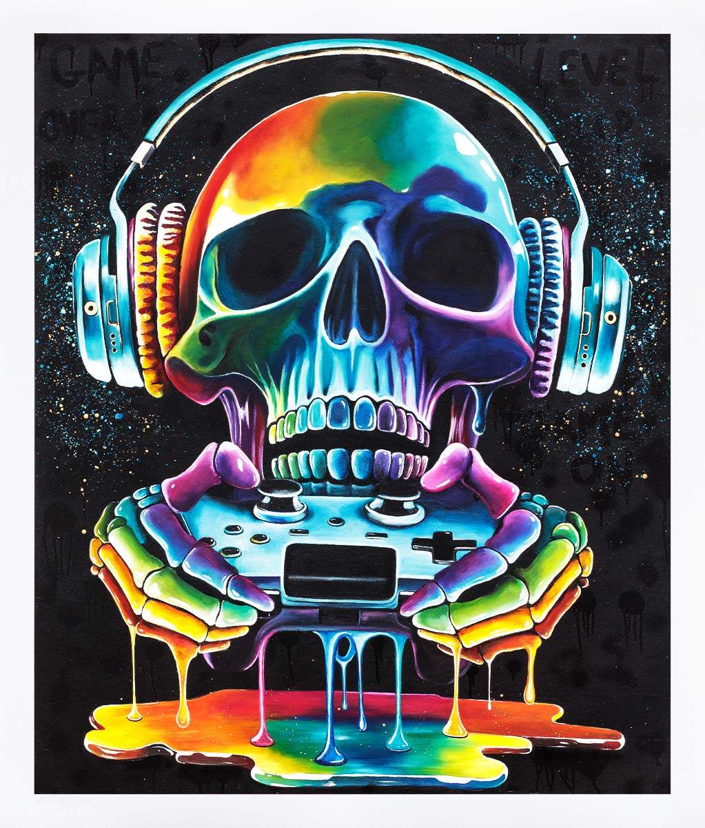 Game Over - Artist Proof by artist Becky Smith - Wyecliffe Galleries