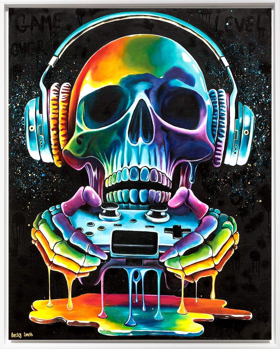 Game Over - Deluxe Edition by artist Becky Smith - Wyecliffe Galleries