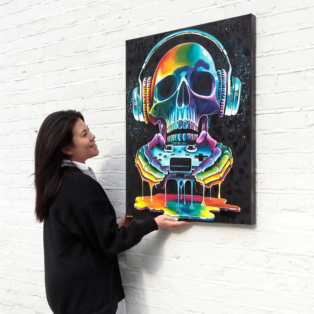 Game Over - Deluxe Edition by artist Becky Smith - Wyecliffe Galleries