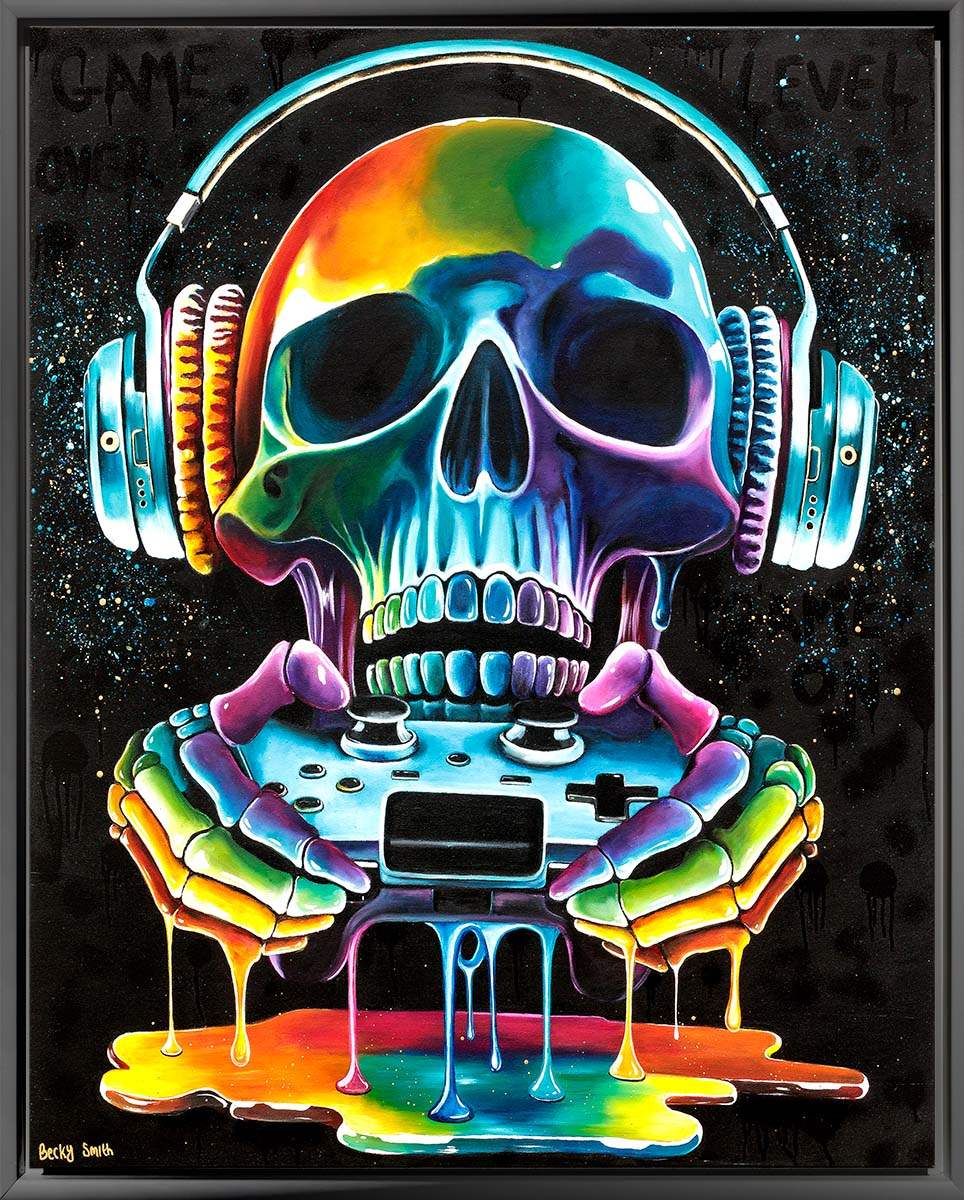 Game Over - Deluxe Edition by artist Becky Smith - Wyecliffe Galleries