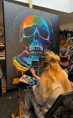 Game Over - Original - SOLD by artist Becky Smith - Wyecliffe Galleries