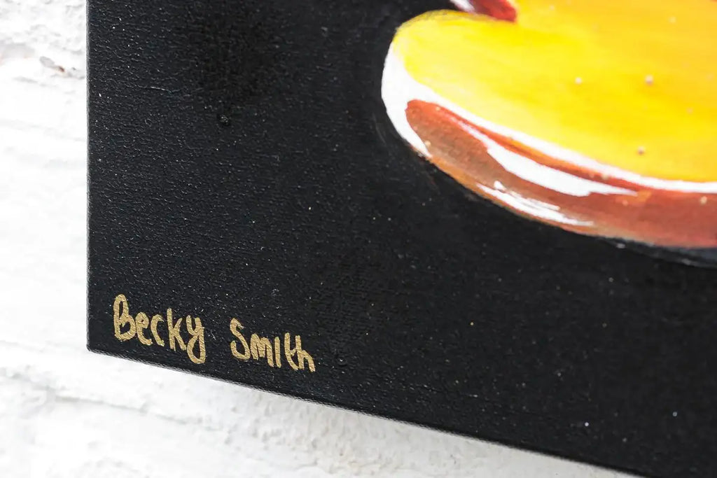 Game Over - Original - SOLD by artist Becky Smith - Wyecliffe Galleries