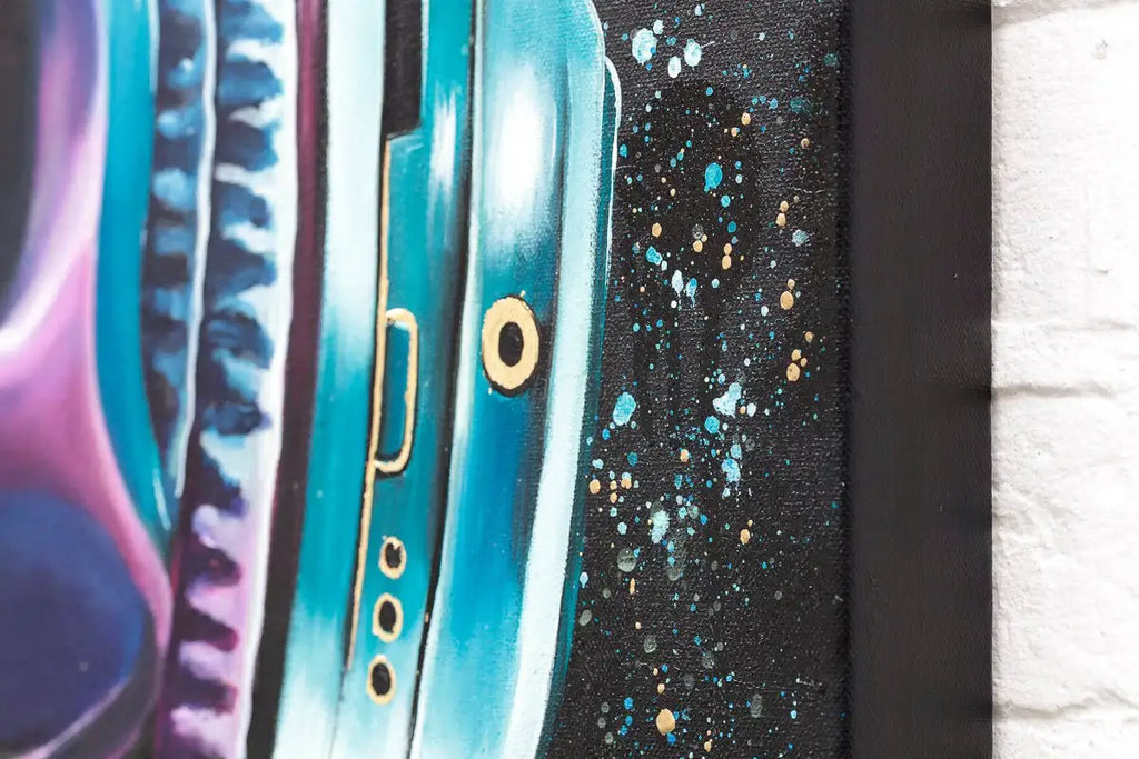 Game Over - Original - SOLD by artist Becky Smith - Wyecliffe Galleries