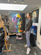 Get Lost In What You Love - Original - SOLD by artist Becky Smith - Wyecliffe Galleries