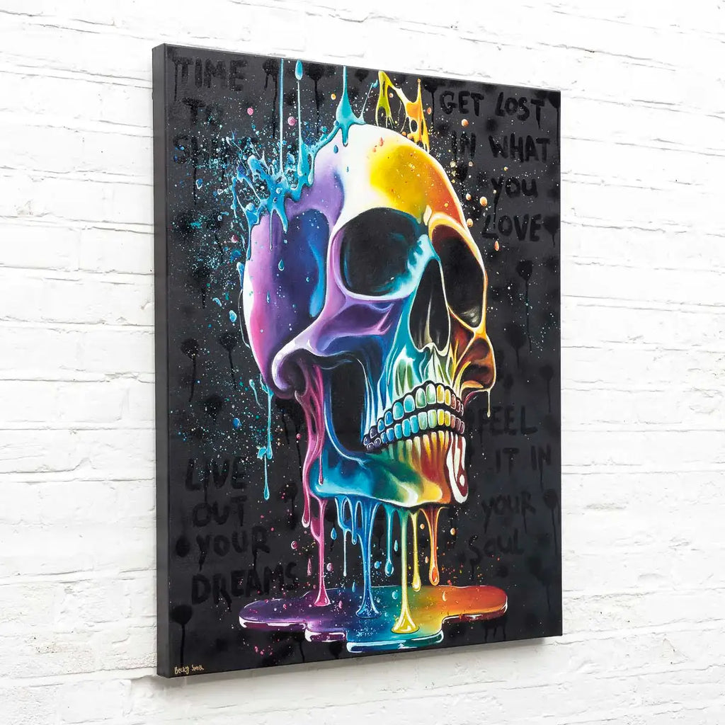 Get Lost In What You Love - Original - SOLD by artist Becky Smith - Wyecliffe Galleries