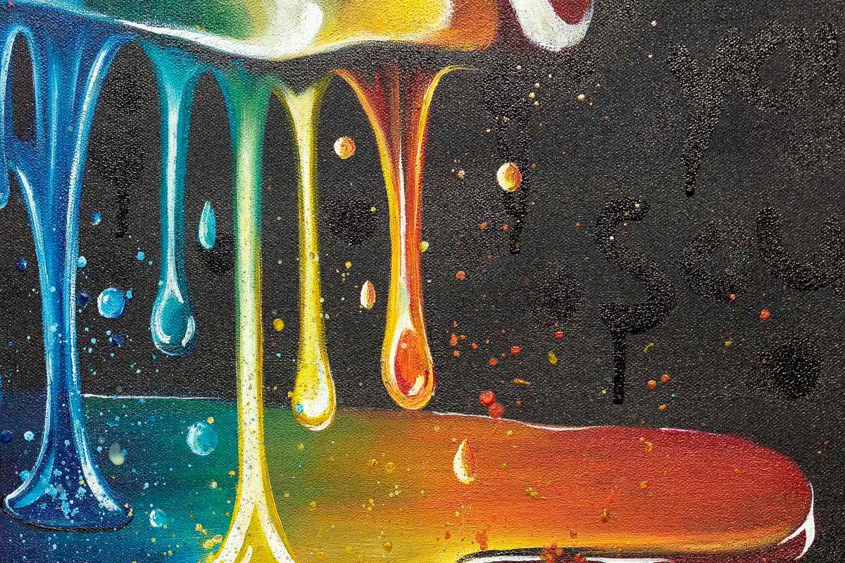 Get Lost In What You Love - Original - SOLD by artist Becky Smith - Wyecliffe Galleries