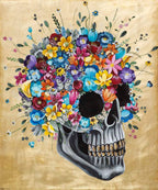 Golden Era - Original - SOLD by artist Becky Smith - Wyecliffe Galleries