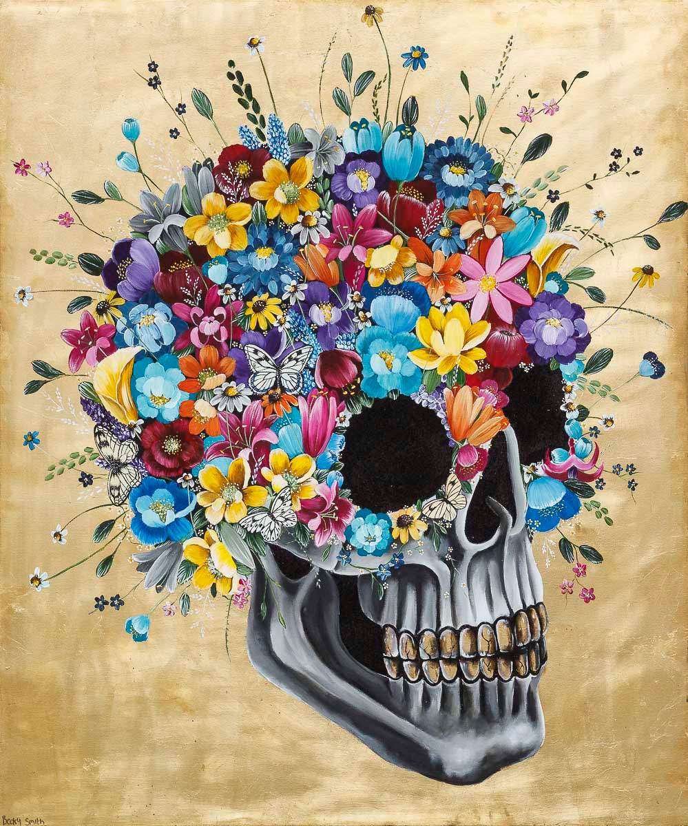 Golden Era - Original - SOLD by artist Becky Smith - Wyecliffe Galleries