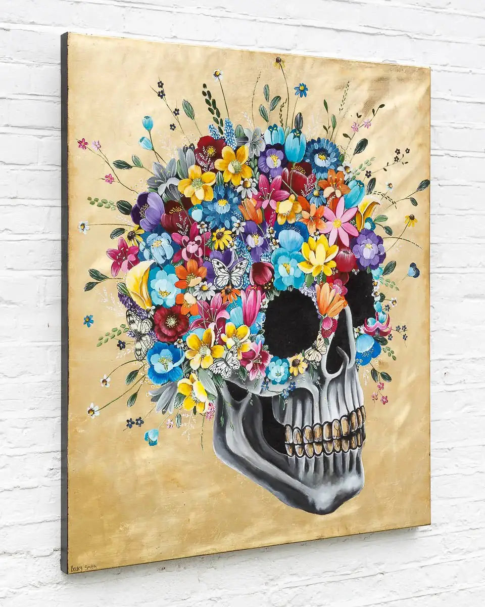 Golden Era - Original - SOLD by artist Becky Smith - Wyecliffe Galleries