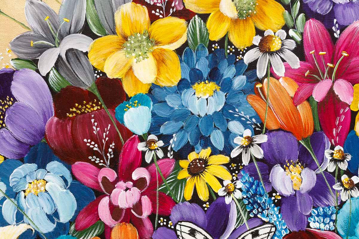 Golden Era - Original - SOLD by artist Becky Smith - Wyecliffe Galleries