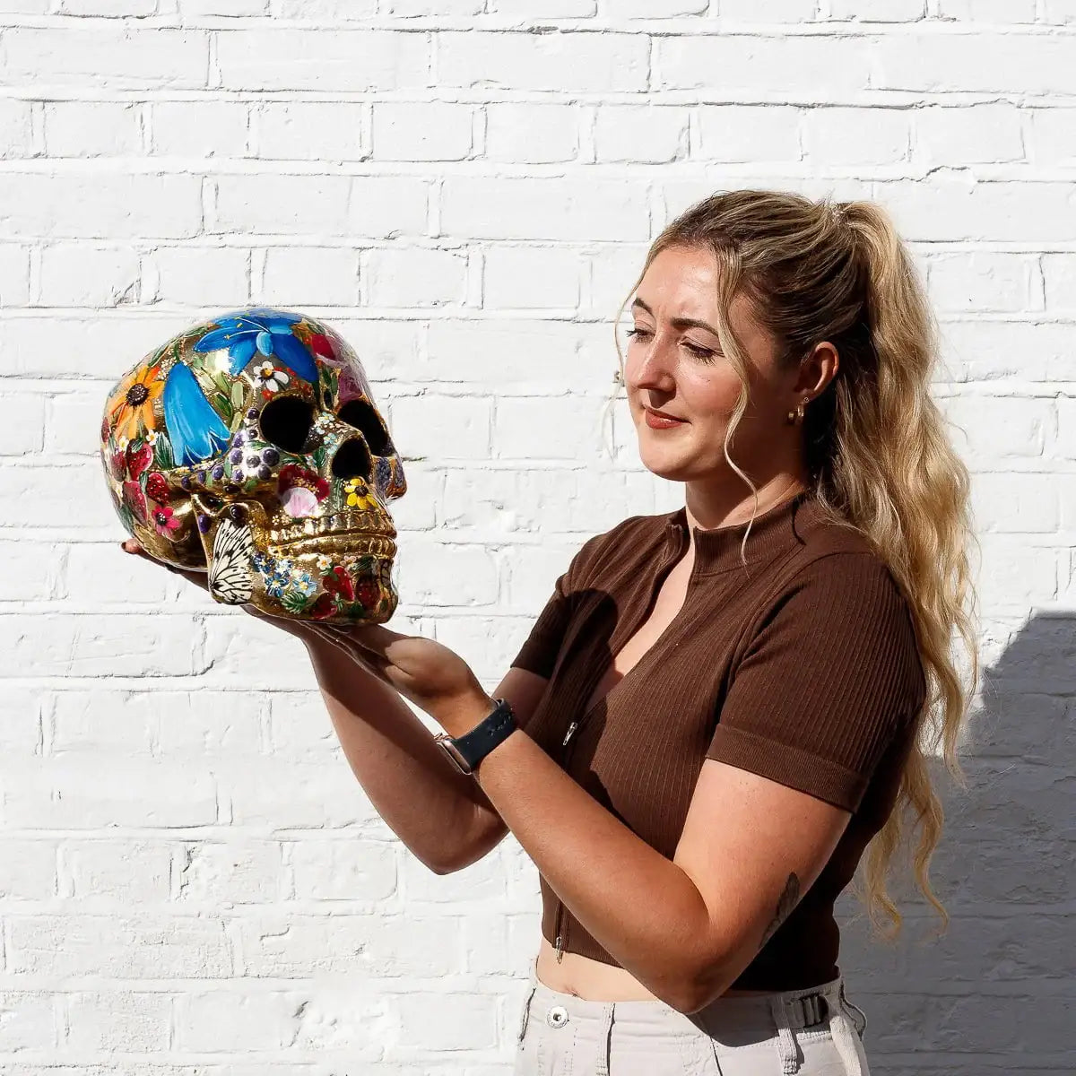 Golden Hour - Original Sculpture - SOLD by artist Becky Smith - Wyecliffe Galleries