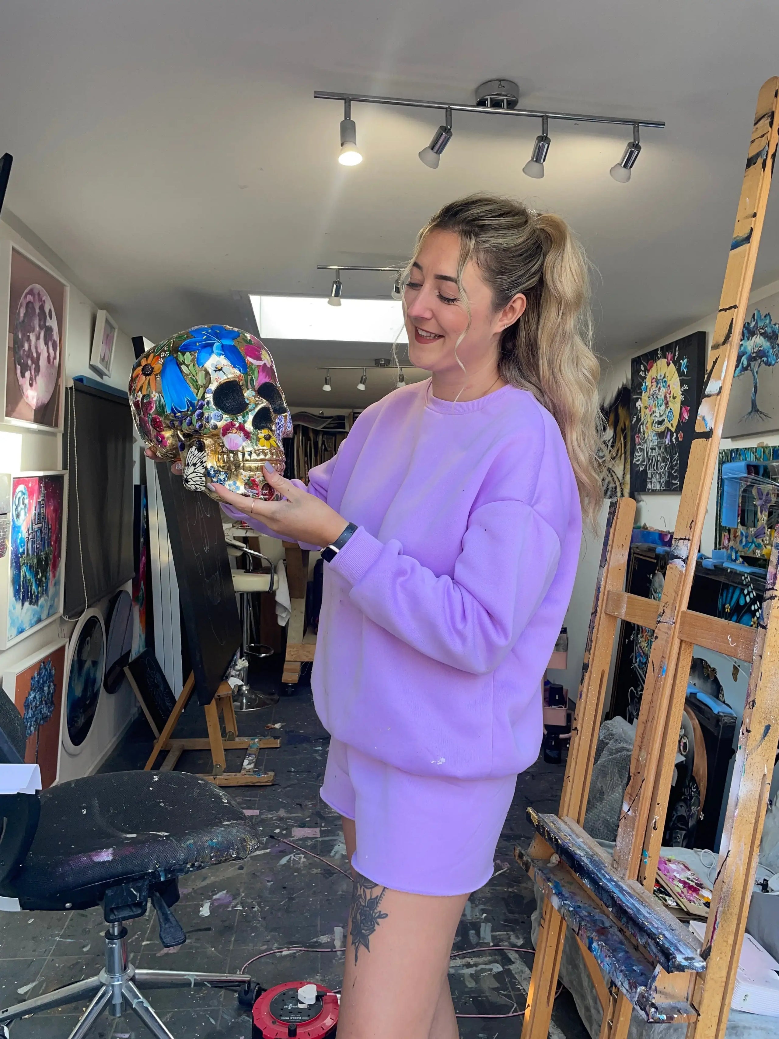 Golden Hour - Original Sculpture - SOLD by artist Becky Smith - Wyecliffe Galleries