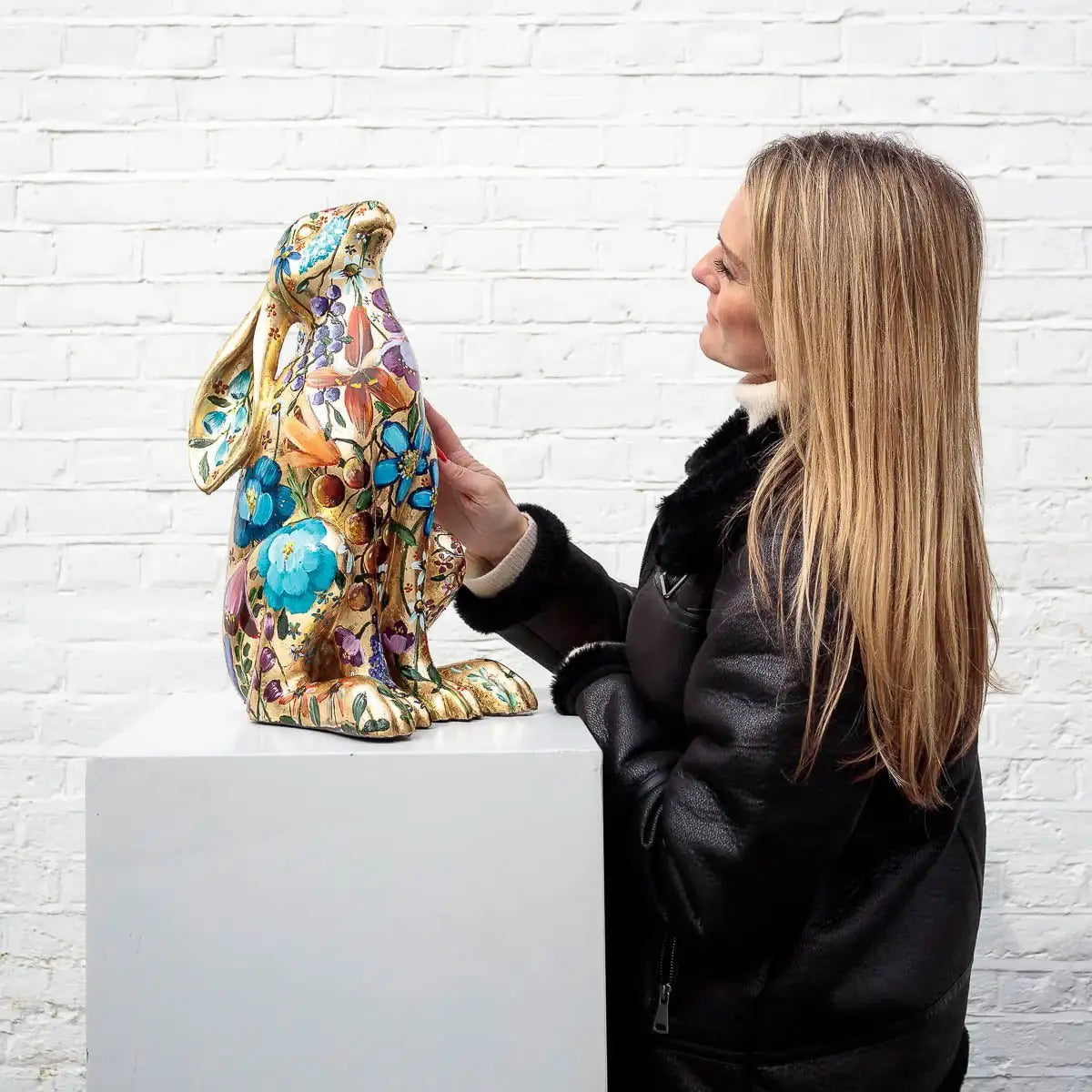 Goldie - Original - SOLD by artist Becky Smith - Wyecliffe Galleries