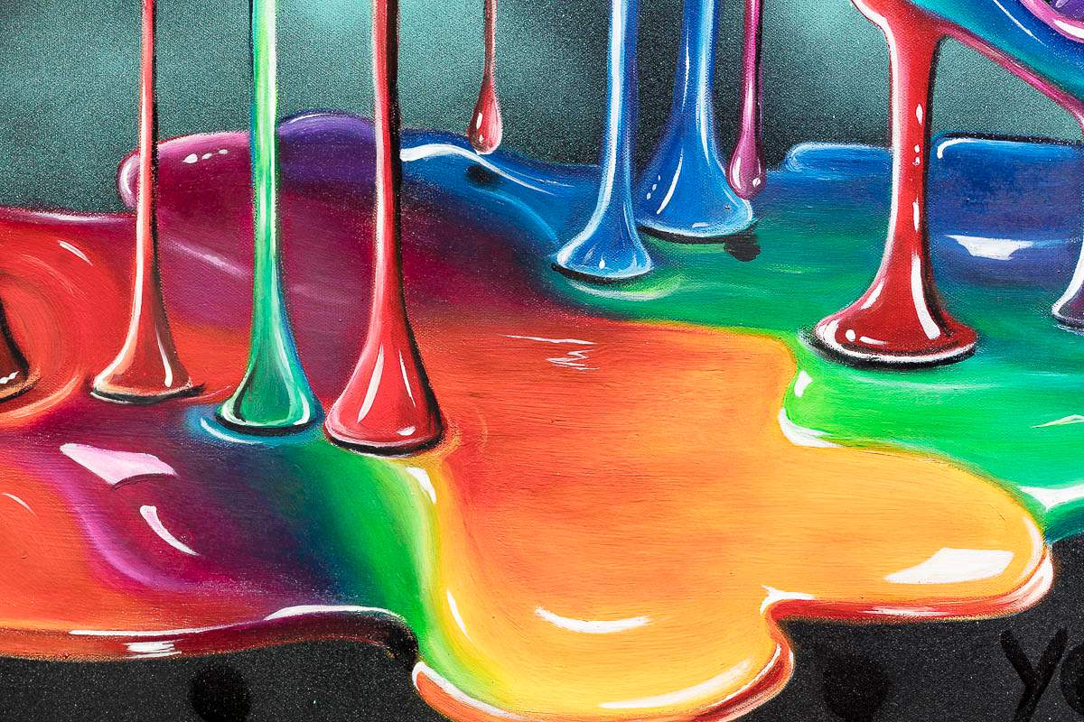 Great Minds Think Alike - Original - SOLD by artist Becky Smith - Wyecliffe Galleries