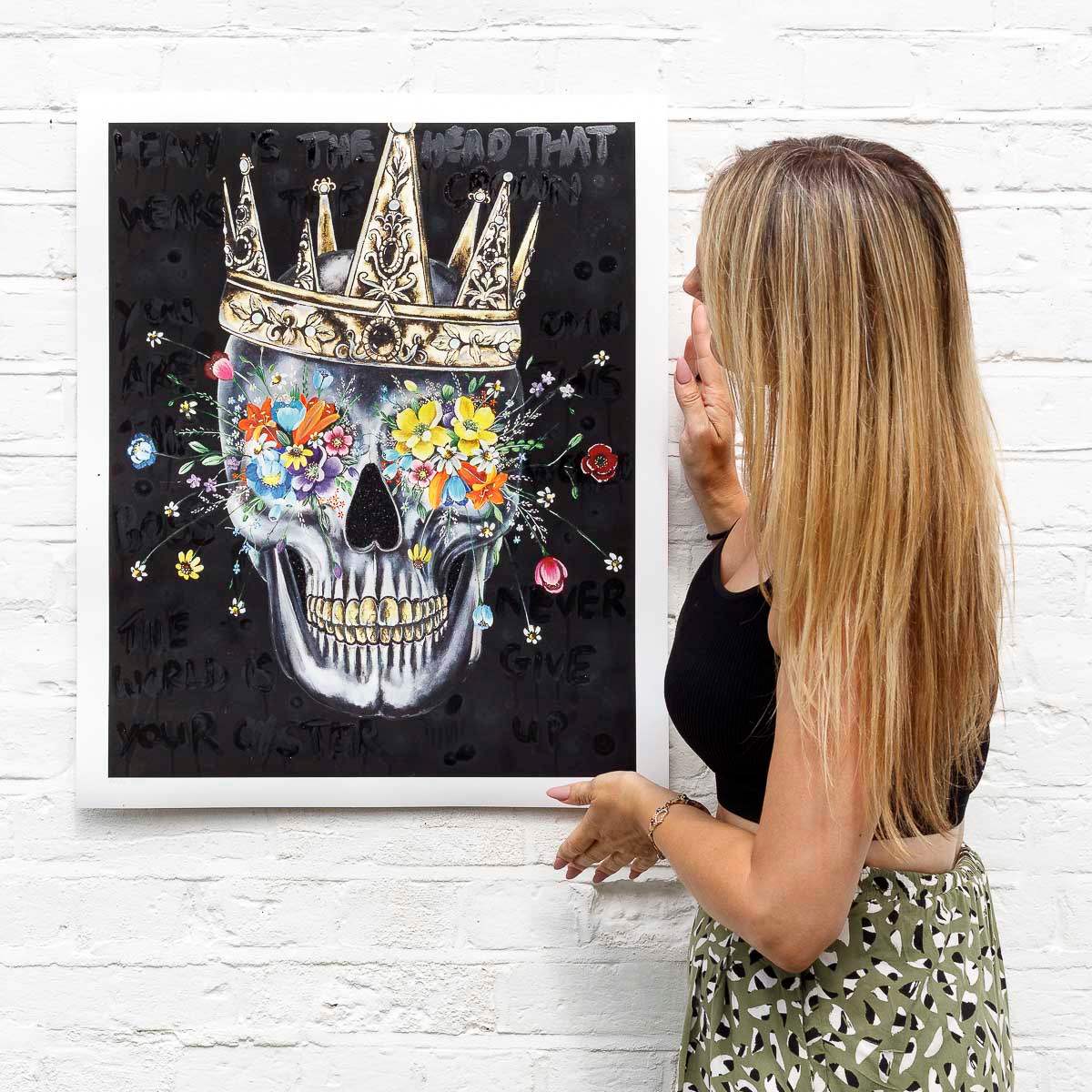 Heavy Is The Head That Wears The Crown - Artist Proof by artist Becky Smith - Wyecliffe Galleries
